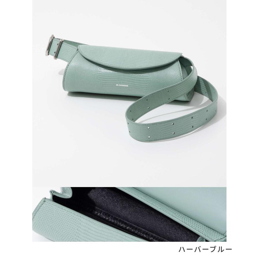 ジルサンダー JIL SANDER J08WD0008 P6400 ショルダーバッグ レディース バッグ カンノーロ ミニ 本革 レザー ロゴ カジュアル CANNOLO MINI 爆買の画像