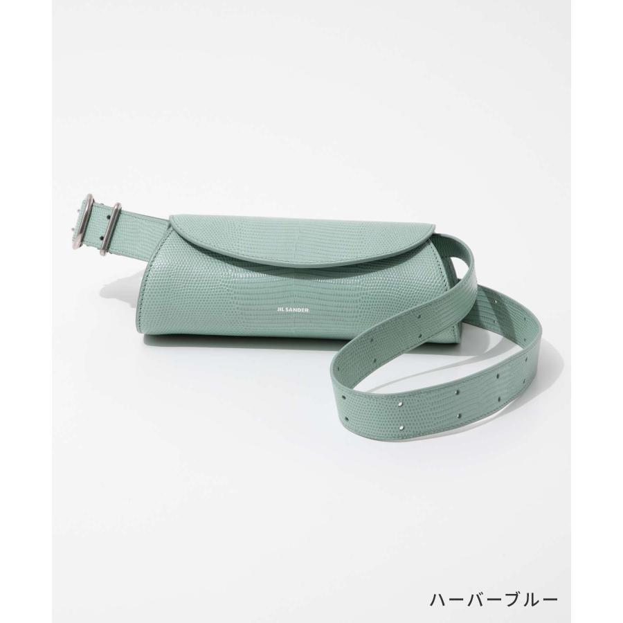 ジルサンダー JIL SANDER J08WD0008 P6400 ショルダーバッグ レディース バッグ カンノーロ ミニ 本革 レザー ロゴ カジュアル CANNOLO MINI 爆買の画像