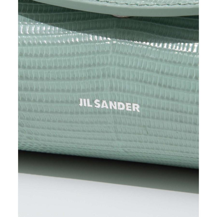 ジルサンダー JIL SANDER J08WD0008 P6400 ショルダーバッグ レディース バッグ カンノーロ ミニ 本革 レザー ロゴ カジュアル CANNOLO MINI 爆買の画像