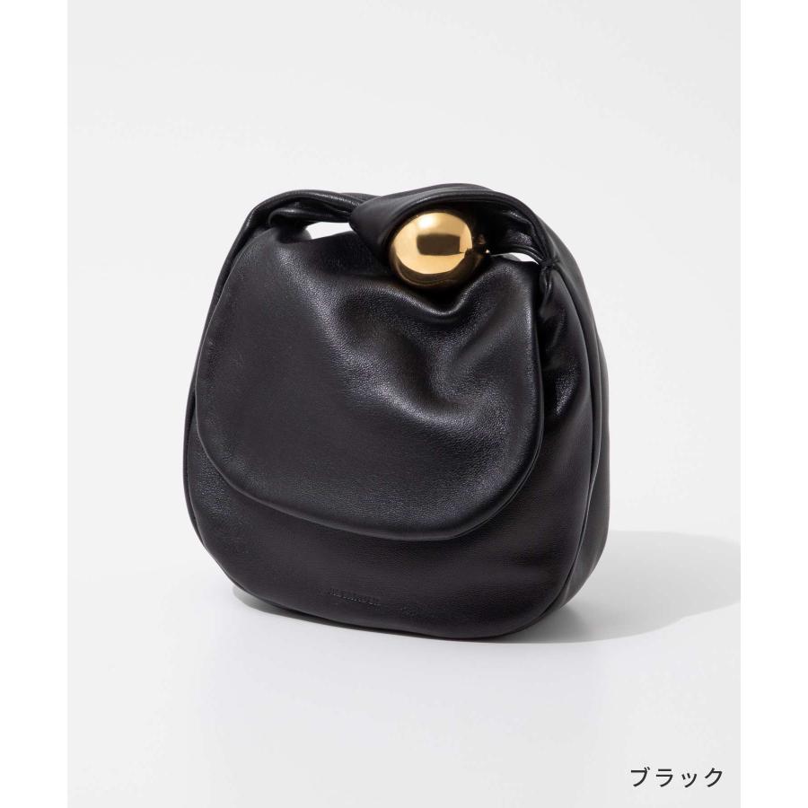 JIL SANDER ブラックスフィアポーチ 送料無料】JIL SANDER[ジルサンダー] / SPHERE CLUTCH POUCH BAG