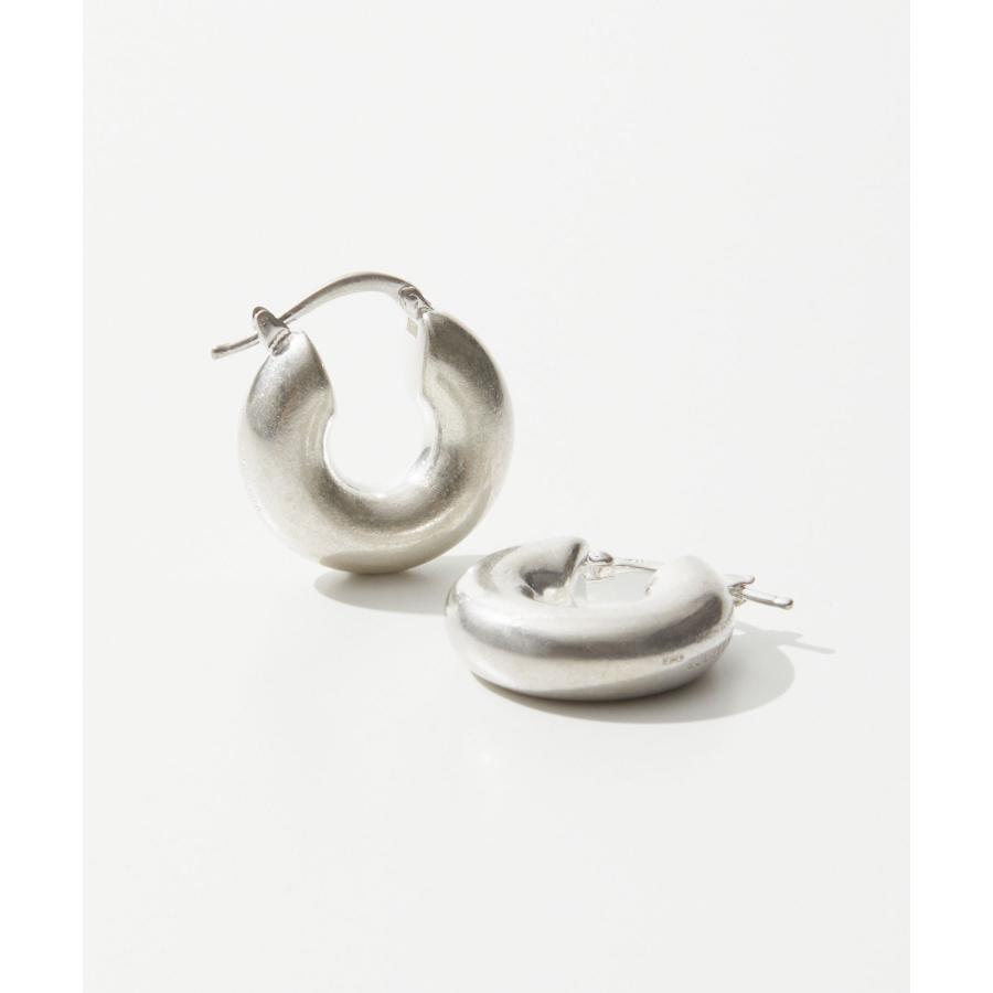ジルサンダー JIL SANDER 23AW ピアス 片耳　シルバー ジルサンダー ピアス クラシック フープピアス シルバー