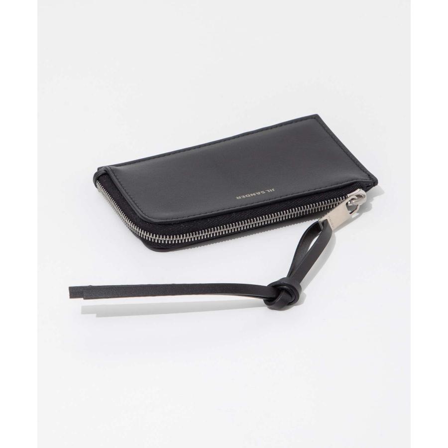 ジルサンダー JIL SANDER J25UI0011 P5713 カードケース メンズ レディース ファッション ミニ財布 フラグメントケース 本革 GIRO ENVELOPE EW 爆買の画像
