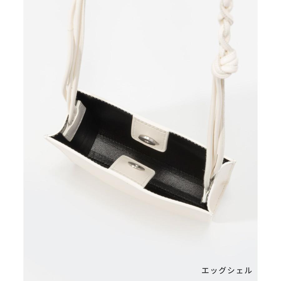 【新品未使用正規品】❣️JIL SANDER /レザーバック/ タングル/クリーム JIL SANDER ジルサンダー バッグ ショルダーバッグ TANGLE SMALL
