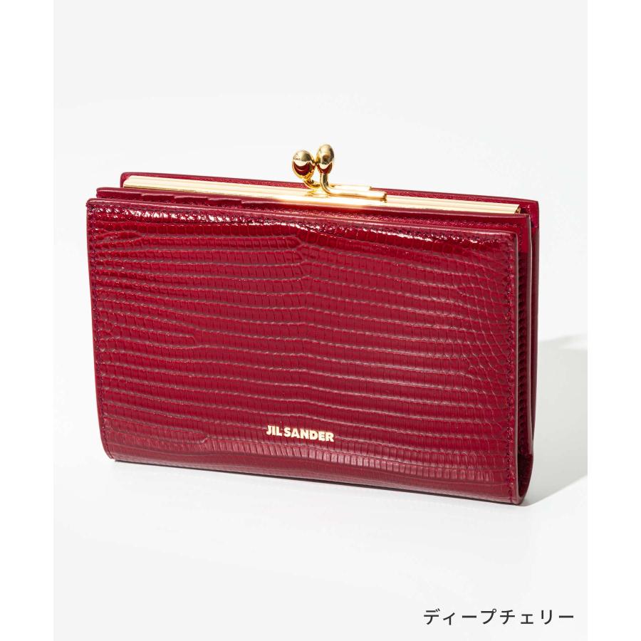 ジルサンダー JIL SANDER GOJI PURSE SM J07UI0015 P6966 レディース 財布 二つ折り財布 ゴジパーズ スモール ミニ財布 小銭入れ レザー シンプル｜u-stream｜06