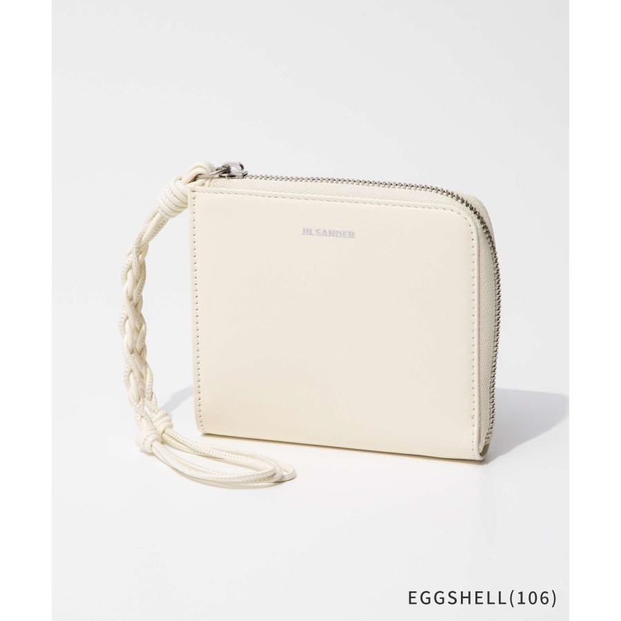 ジルサンダー　JIL SANDER ブラックレザー フラグメントケース JIL SANDER（ジルサンダー） コインケース カードケース GIRO ENVELOPE