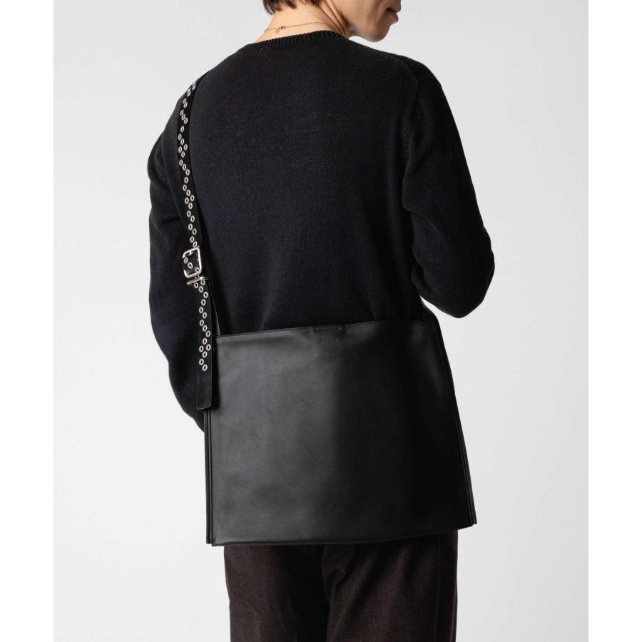 【美品】JIL sander LID BELT バッグ ブラック 中古・古着通販】JIL SANDER (ジルサンダー) LID BELT BAG/ボディ