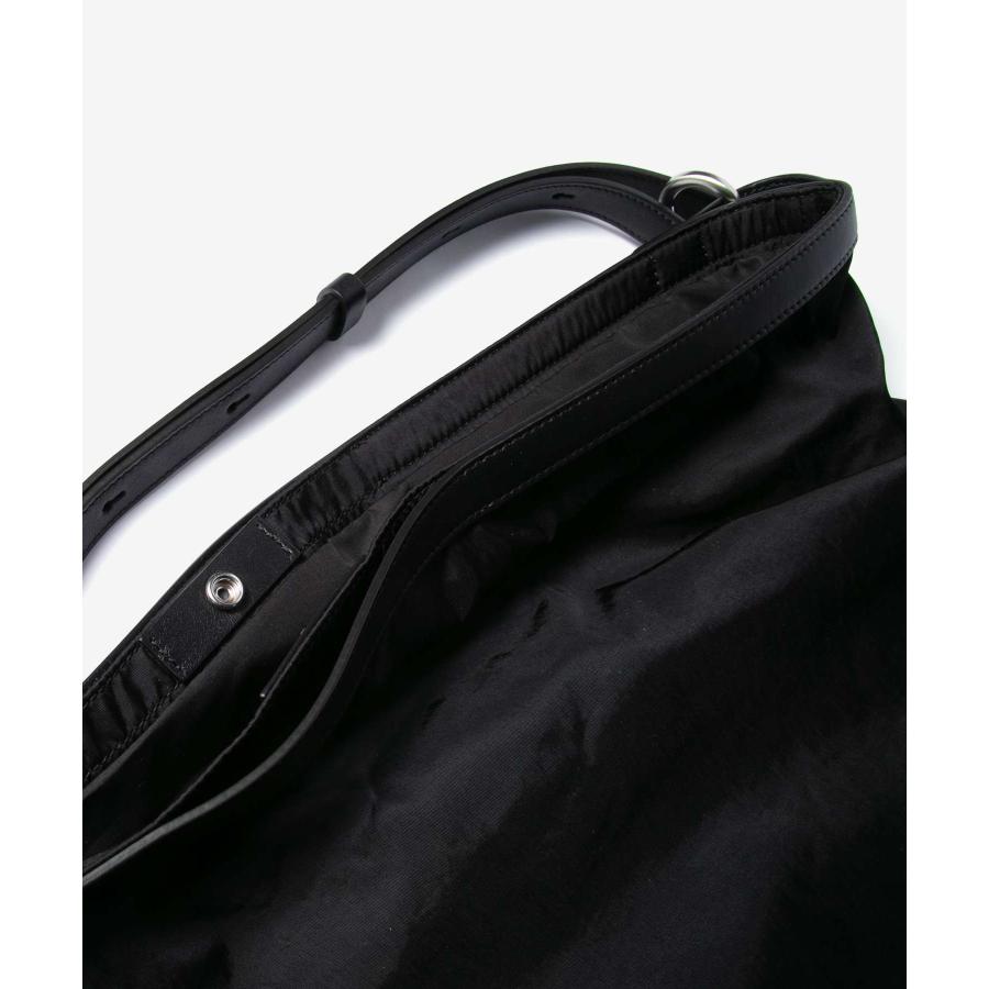 ジルサンダー JIL SANDER SOFT ROLLED HOBO ソフト ロールド ホーボー J26ZH0008 P8500 トートバッグ メンズ バッグ ブラック 爆買の画像
