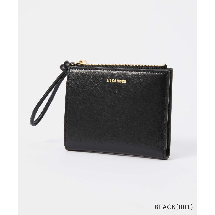 JIL SANDER　ジルサンダー　折り財布　ネイビー　極美品‼️ JIL SANDER ジルサンダー 折り財布 ネイビー 極美品‼️ JIL SANDER