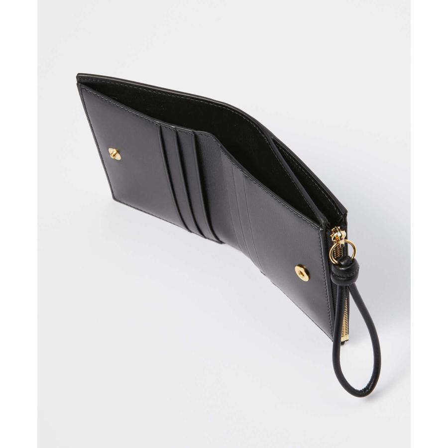 美品　ジルサンダー 二つ折り財布　Giro ミニフレンチウォレット　保存袋 JIL SANDER（ジルサンダー） JIL SANDER 2つ折り財布 小銭入れ付き