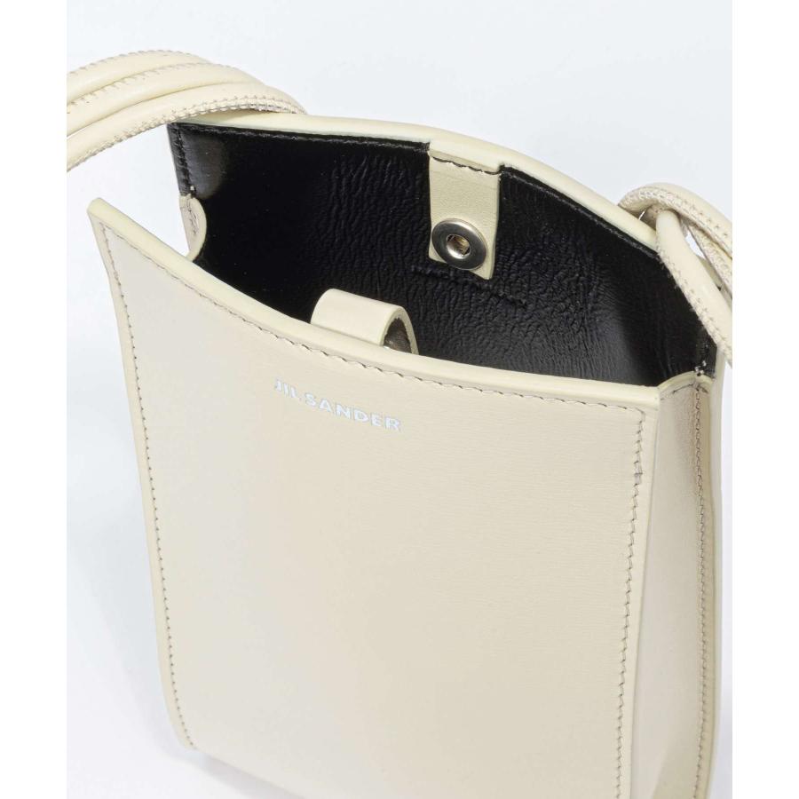 【美品】  JIL SANDER / ジルサンダー | 2way レザー タッセル ショルダーバッグ | アイボリー | レディース JIL SANDER（ジルサンダー） ジル サンダー ショルダー レディース