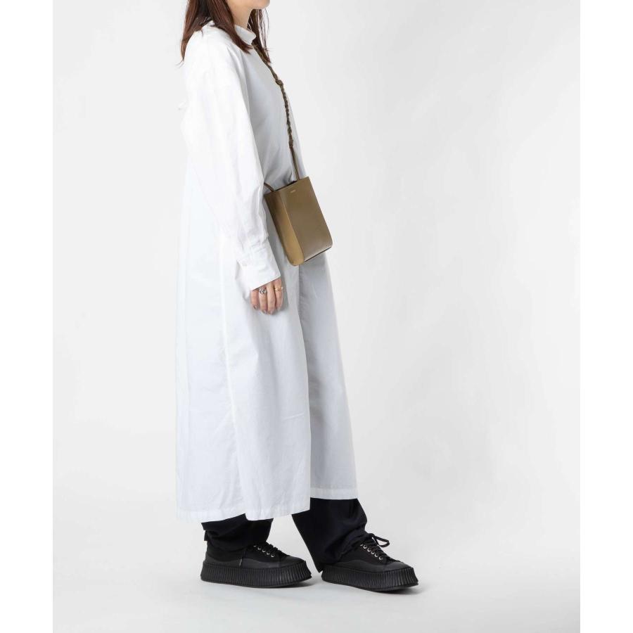 ジルサンダー JIL SANDER J15WS0002 P4868 スニーカー メンズ レディース シューズ キャンバス プラットフォーム レザー シンプル ブラック ホワイト 爆買の画像