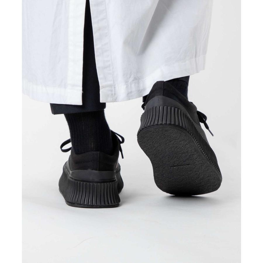 ジルサンダー JIL SANDER J15WS0002 P4868 スニーカー メンズ レディース シューズ キャンバス プラットフォーム レザー シンプル ブラック ホワイト 爆買の画像