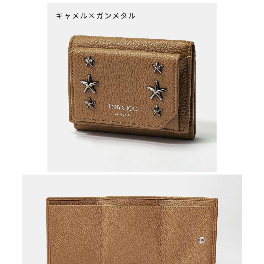 定価:¥69300 未使用訳あり品/ジミーチュウ/三つ折財布 中古・古着通販】JIMMY CHOO (ジミーチュウ) 3つ折り財布 ブラック