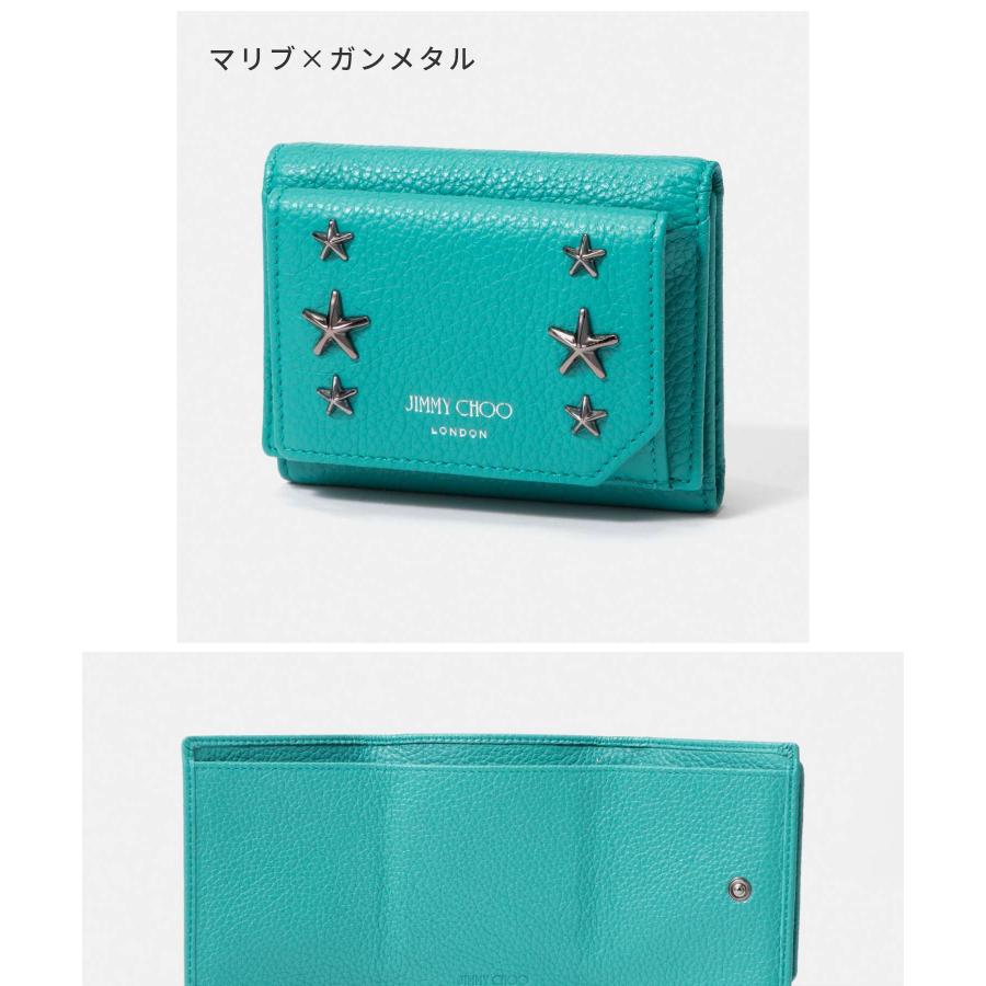JIMMY CHOO（ジミーチュウ） JIMMY CHOO BEALE UUF 三つ折り財布