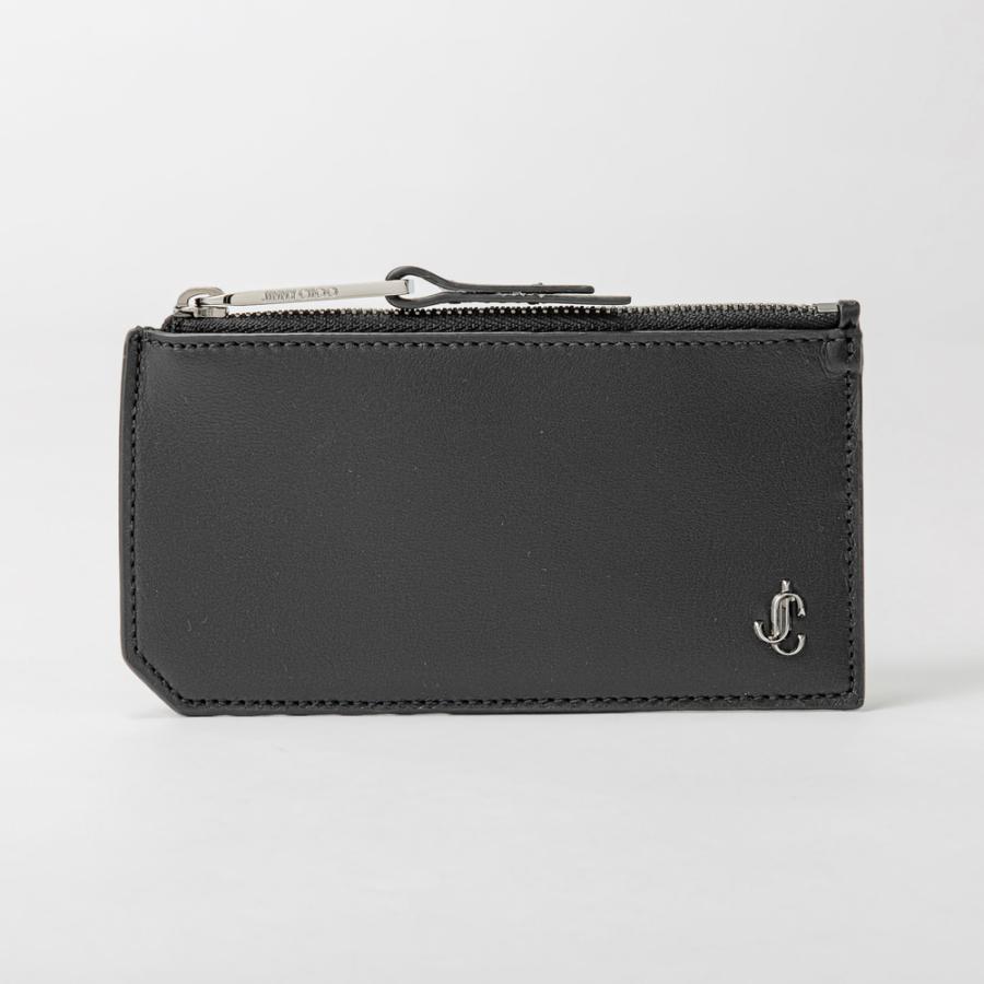 JIMMY CHOO ブラック コインケース JIMMY CHOO ジミーチュウ CASEY PKJ カードケース ケイシー