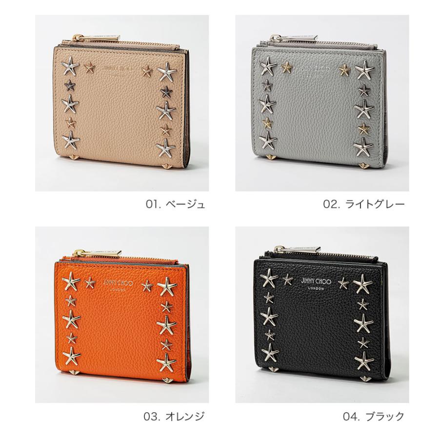 ジミーチュウ JIMMY CHOO HANNI UUF 二つ折り財布 ハンニ JIMMY CHOO（ジミーチュウ） JIMMY CHOO HANNI UUF 二つ折り財布