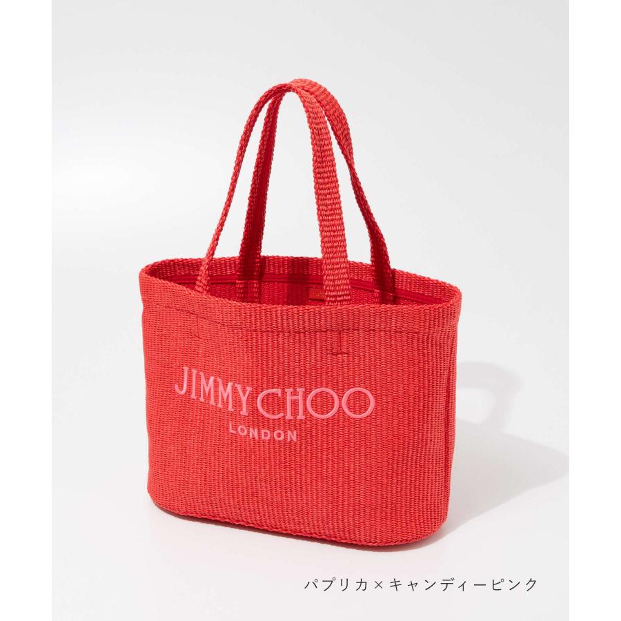 JIMMY CHOO ジミーチュウ BEACH TOTE E/W JYN トートバッグ