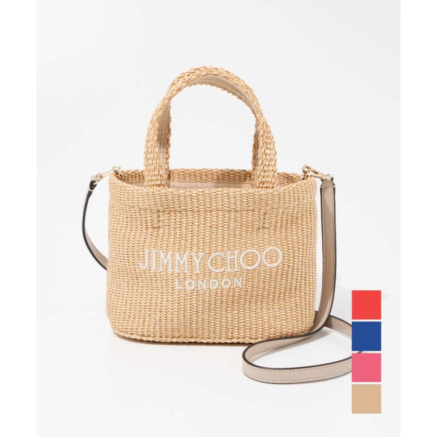 JIMMY CHOO ビーチトート E/W ミニハンドバッグ BEACH TOTE E/W MINI（トートバッグ）｜JIMMY CHOO（ジミー