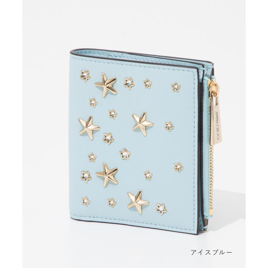JIMMY CHOO ジミーチュウ HANNI CZN 二つ折り財布 ハンニ