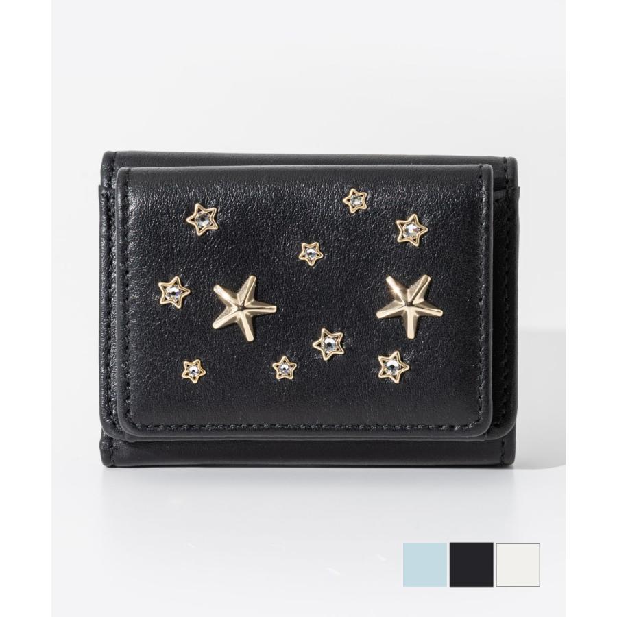 JIMMY CHOO（ジミーチュウ） JIMMY CHOO NEMO CZN 三つ折り財布 ネモ