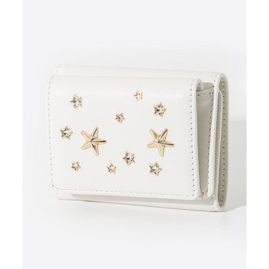 JIMMY CHOO ☆ NEMO 三つ折り財布 JIMMY CHOO（ジミーチュウ） 三つ折り財布 NEMO AOR ネモ レディース