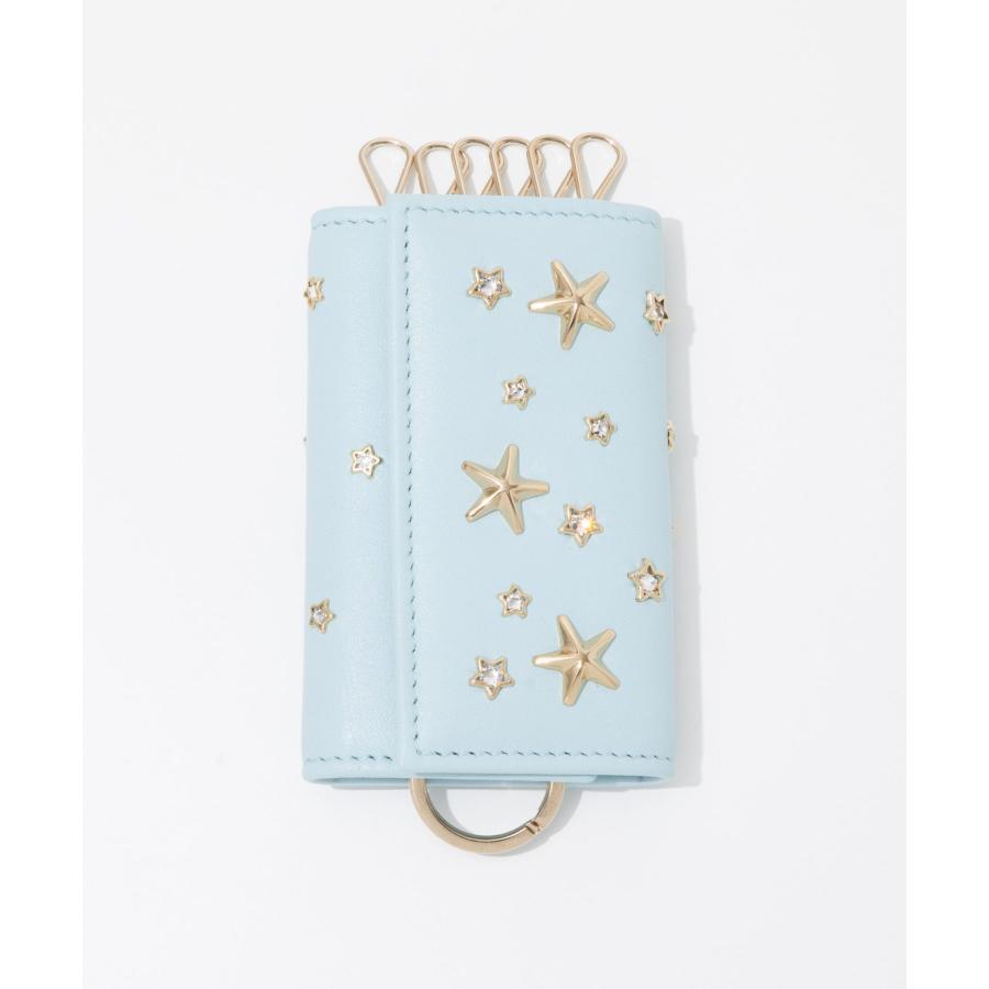 JIMMY CHOO ジミーチュウ NEPTUNE CZN キーケース ネプチューン