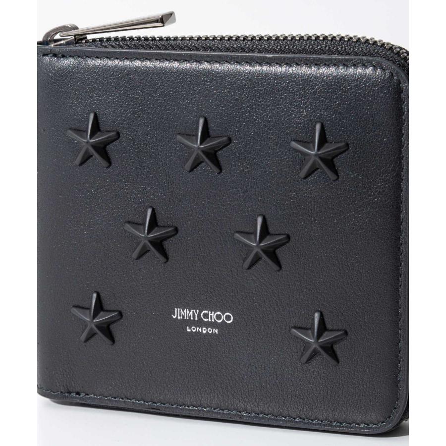 JIMMY CHOO（ジミーチュウ） JIMMY CHOO LAWRENCE OAJ 二つ折り財布
