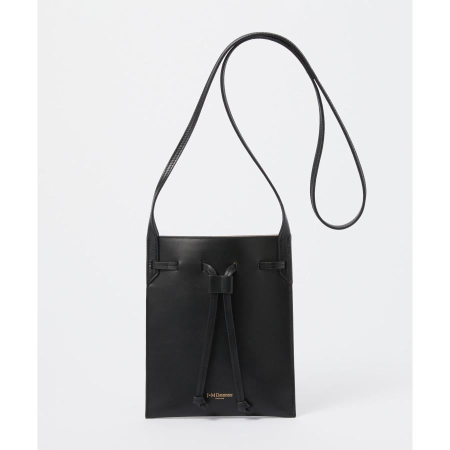 J.M. Davidson 黒 レザー バッグ J&M Davidson DAVIDSON ジェイアンドエム デヴィッドソン TWIST