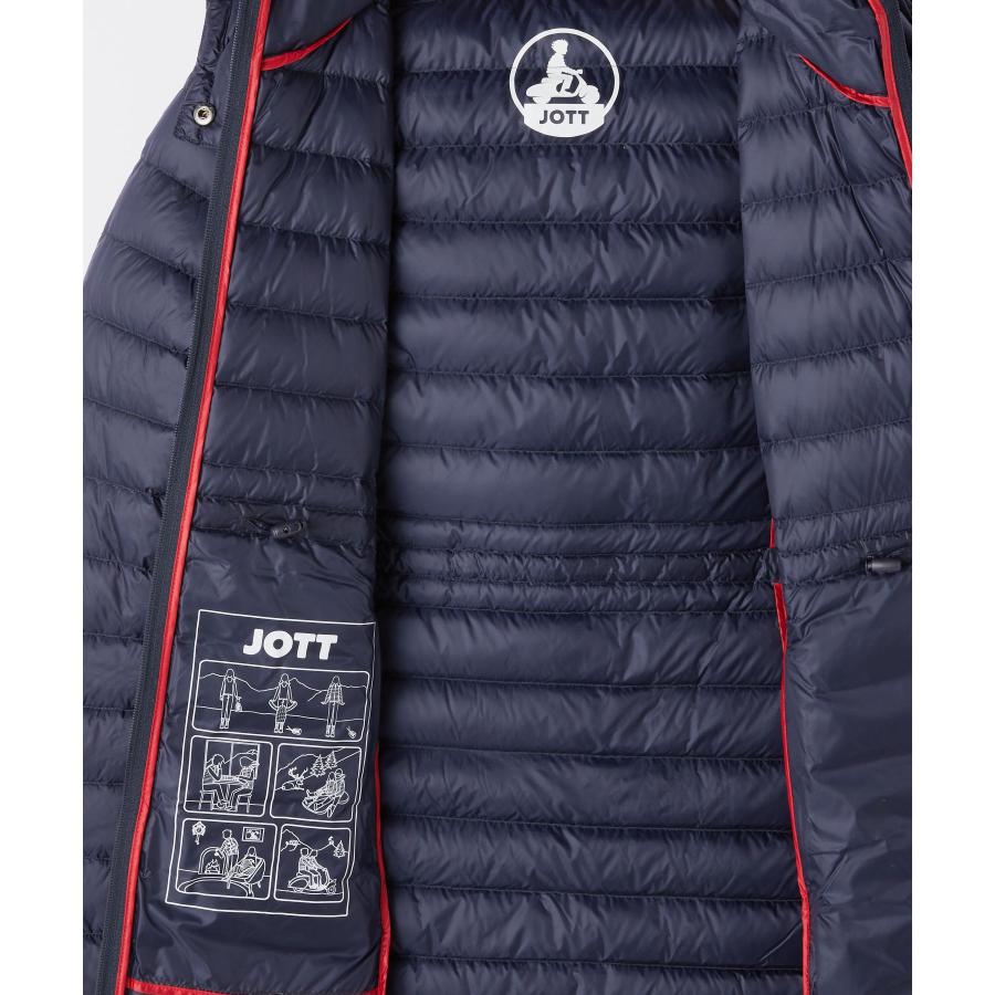 ジョット JOTT VERO FW22WDOW11 ダウンジャケット レディース アウター ダウンコート ライトダウン 黒 ブラック マリン トープ  ベージュ XS S M L XL XXL