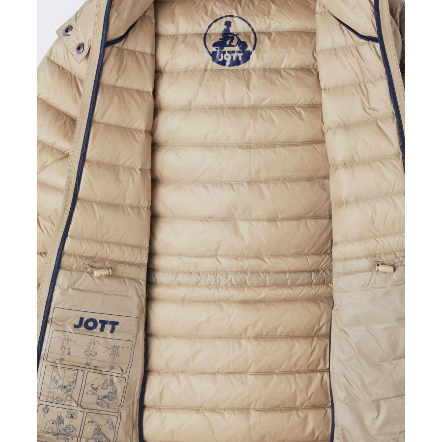 ジョット JOTT VERO FW22WDOW11 ダウンジャケット レディース アウター ダウンコート ライトダウン 黒 ブラック マリン トープ  ベージュ XS S M L XL XXL