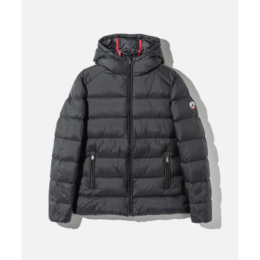 JOTT ダークグレー ダウンジャケット ジョット JOTT ダウンジャケット クロエ LIGHTWEIGHT HOODED DOWN