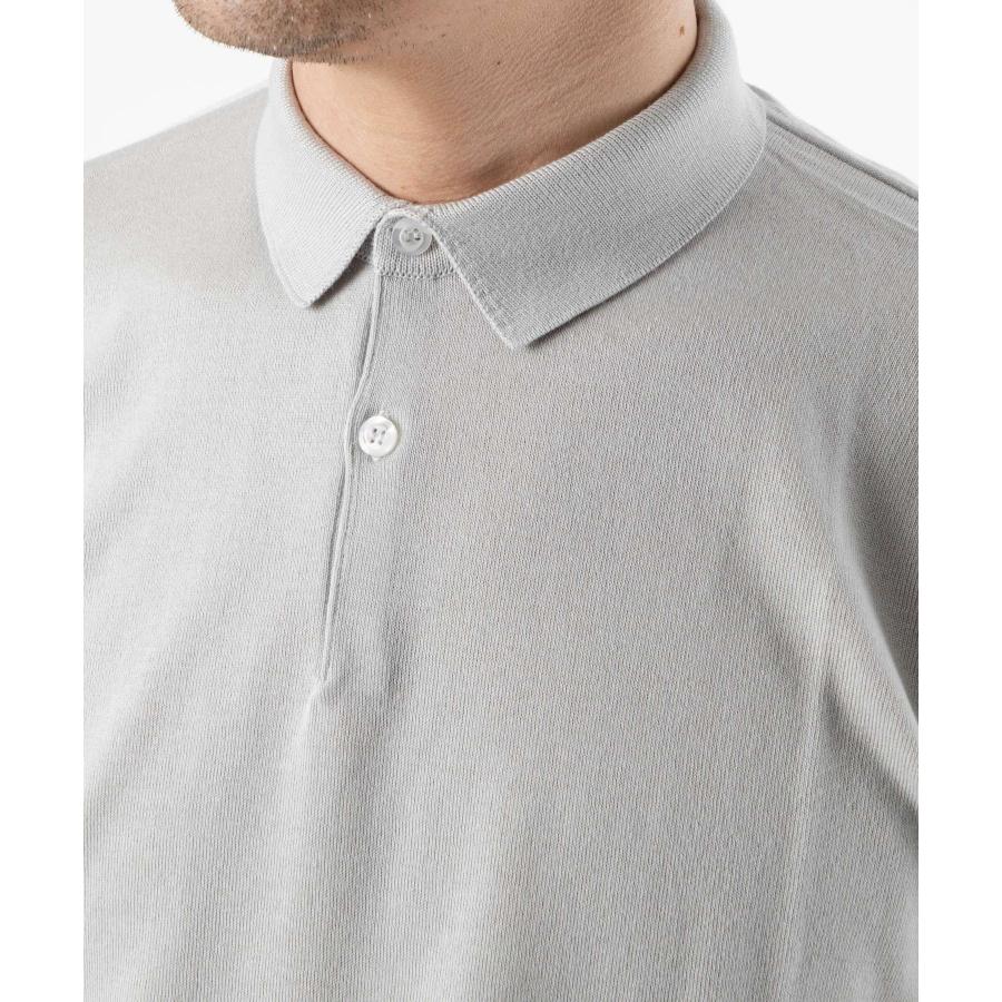 JOHN SMEDLEY ジョンスメドレー ポロシャツRHODES グレー JOHN SMEDLEY（ジョンスメドレー） JOHN SMEDLEY MAINLINE RHODES