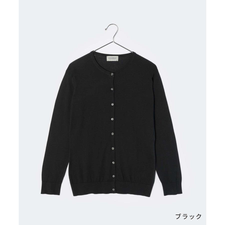 【美品】JOHN SMEDLEY カーディガン ブラック 黒 JOHN SMEDLEY ジョンスメドレー カーディガン メンズ ブラック