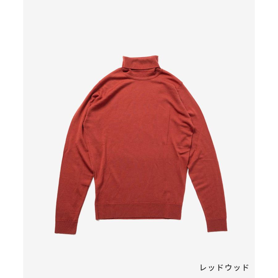 ジョンスメドレー JOHN SMEDLEY CHERWELL ROLL NECK PULLOVER STANDARD FIT 30G チャーウェル ロールネック　スタンダード フィット 30ゲージ CHERWELL | JOHN SMEDLEY | 17