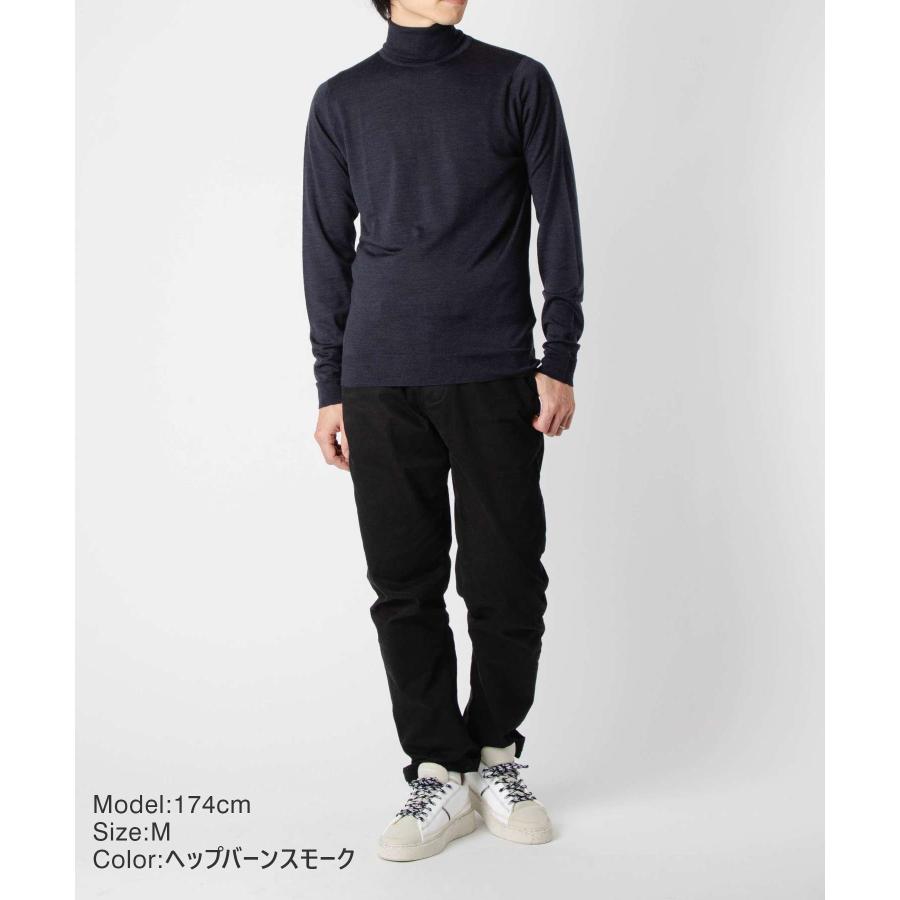 ジョンスメドレー JOHN SMEDLEY CHERWELL ROLL NECK PULLOVER STANDARD FIT 30G チャーウェル ロールネック　スタンダード フィット 30ゲージ CHERWELL | JOHN SMEDLEY | 18