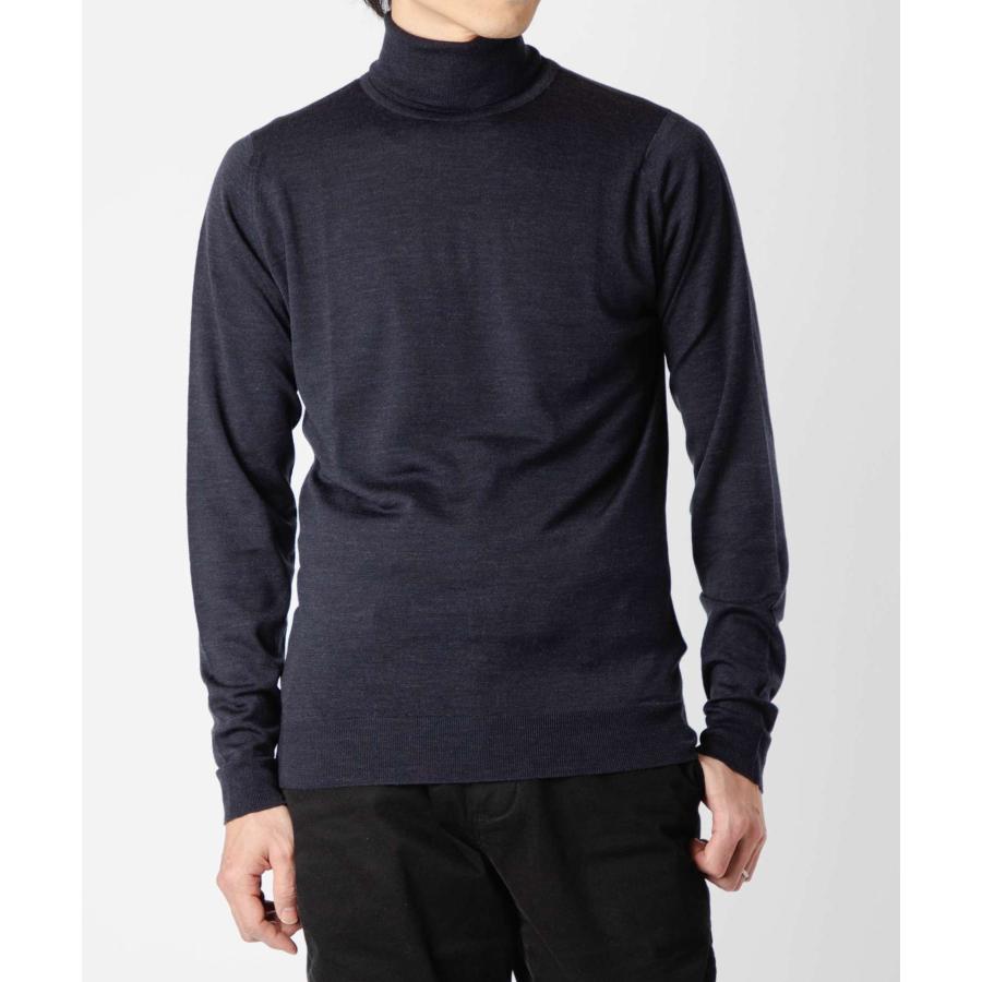 ジョンスメドレー JOHN SMEDLEY CHERWELL ROLL NECK PULLOVER STANDARD FIT 30G チャーウェル ロールネック　スタンダード フィット 30ゲージ CHERWELL | JOHN SMEDLEY | 19
