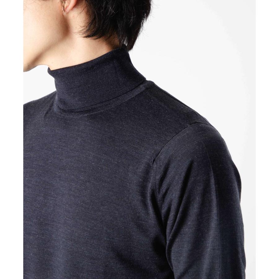 ジョンスメドレー JOHN SMEDLEY CHERWELL ROLL NECK PULLOVER STANDARD FIT 30G チャーウェル ロールネック　スタンダード フィット 30ゲージ CHERWELL | JOHN SMEDLEY | 21