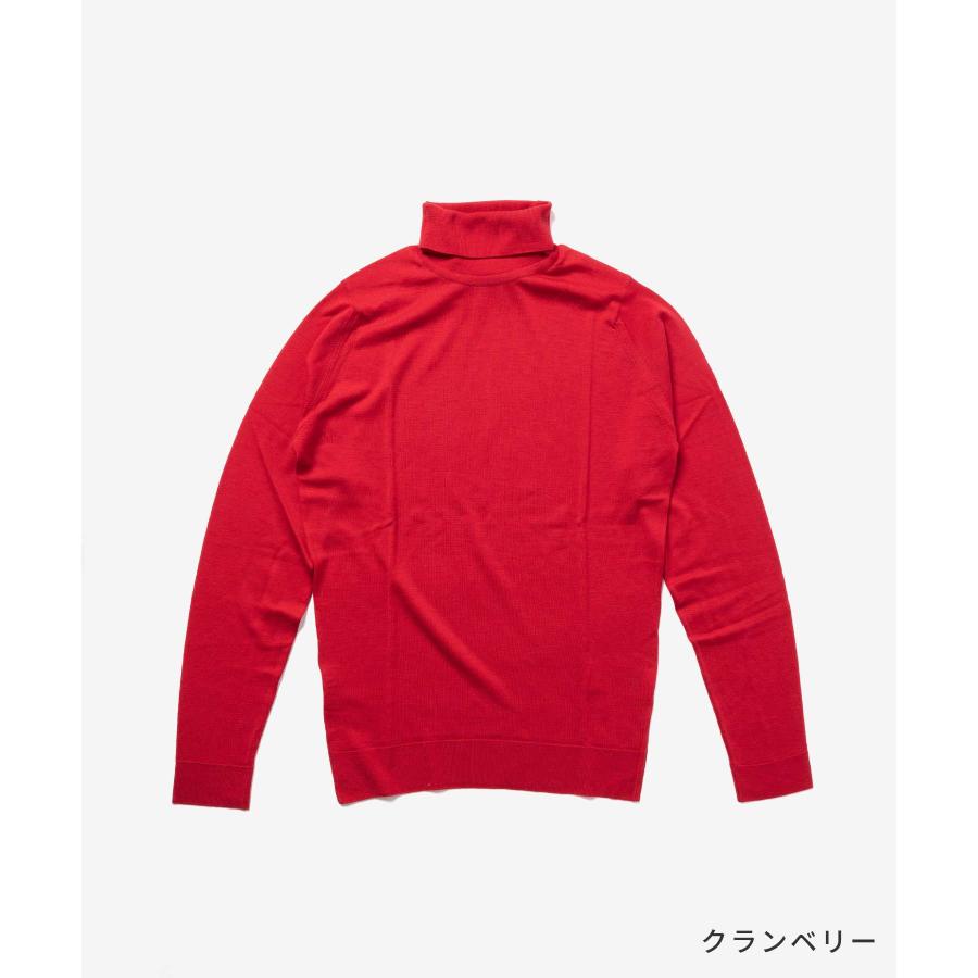 ジョンスメドレー JOHN SMEDLEY CHERWELL ROLL NECK PULLOVER STANDARD FIT 30G チャーウェル ロールネック　スタンダード フィット 30ゲージ CHERWELL | JOHN SMEDLEY | 16