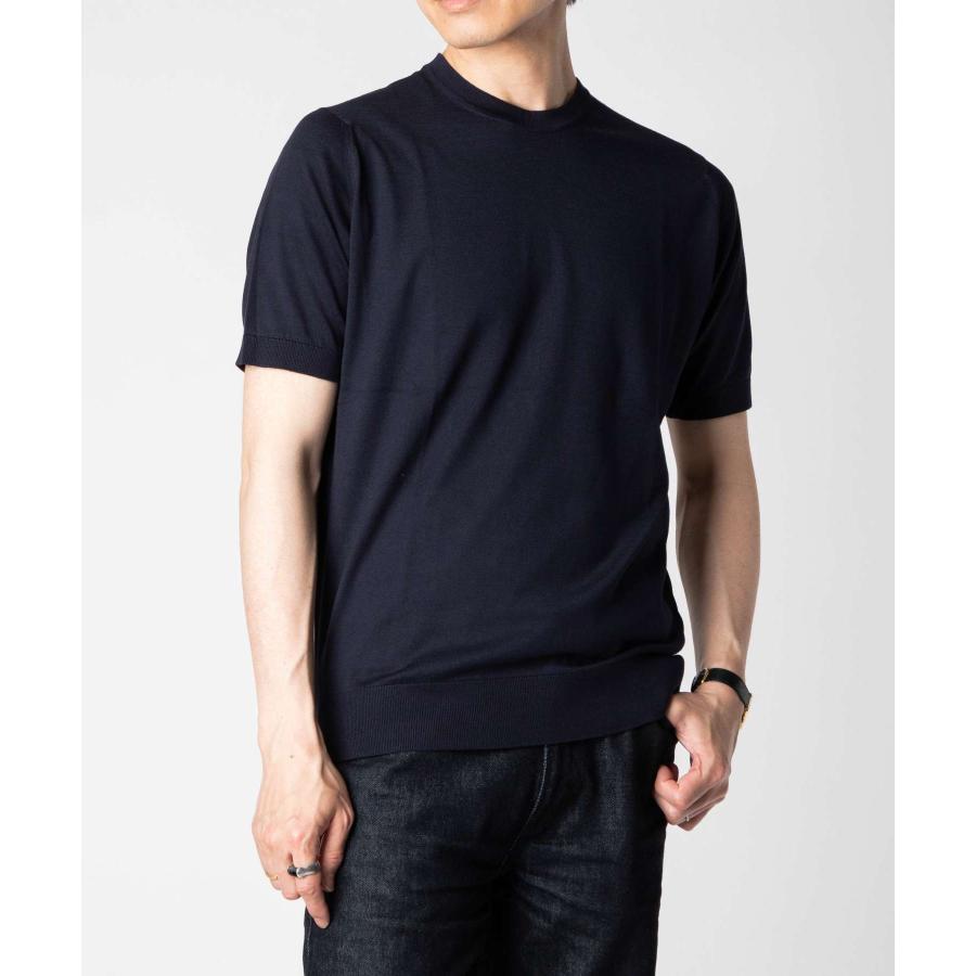 ジョンスメドレー　イージーフィット　ブラック　モックネックです JOHN SMEDLEY（ジョンスメドレー） JOHN SMEDLEY KEMPTON ケンプトン