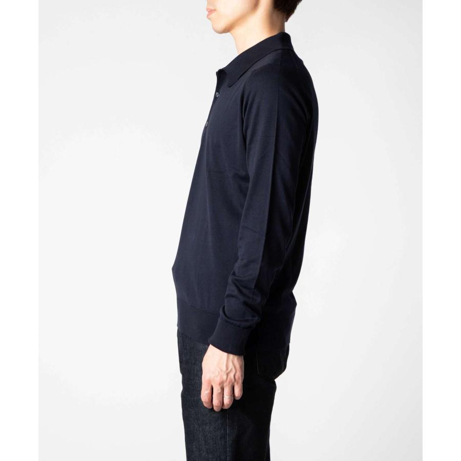 ジョンスメドレー JOHN SMEDLEY FINCHLEY フィンチリー EASY FIT 30G イージー フィット ポロシャツ ニット 長袖 メンズ トップス 爆買の画像