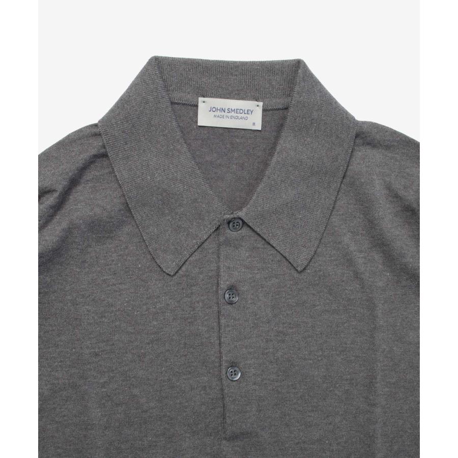 ジョンスメドレー JOHN SMEDLEY FINCHLEY フィンチリー EASY FIT 30G イージー フィット ポロシャツ ニット 長袖 メンズ トップス 爆買の画像