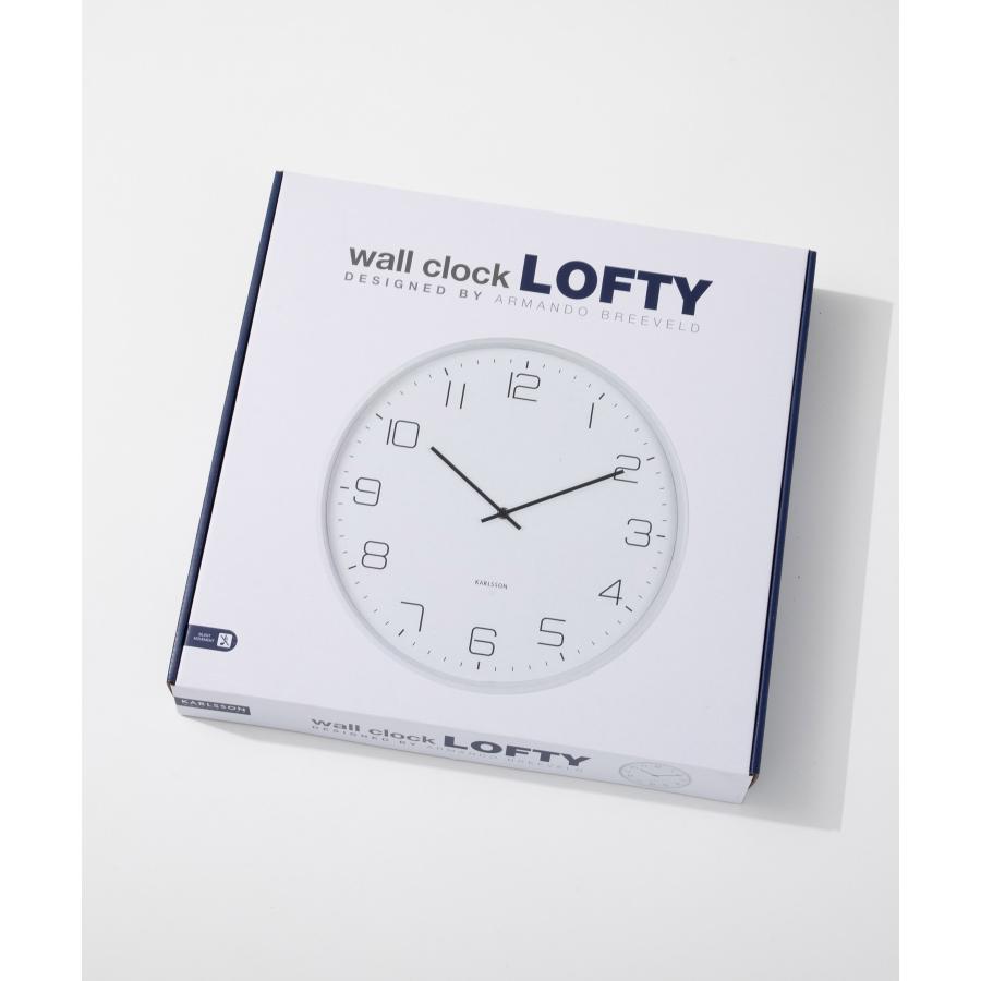 カールソン KARLSSON Wall clock Lofty KA5751BK KA5751WH ロフティ 直径40cm ユニセックス 時計 掛け時計 爆買 | Karlsson | 07