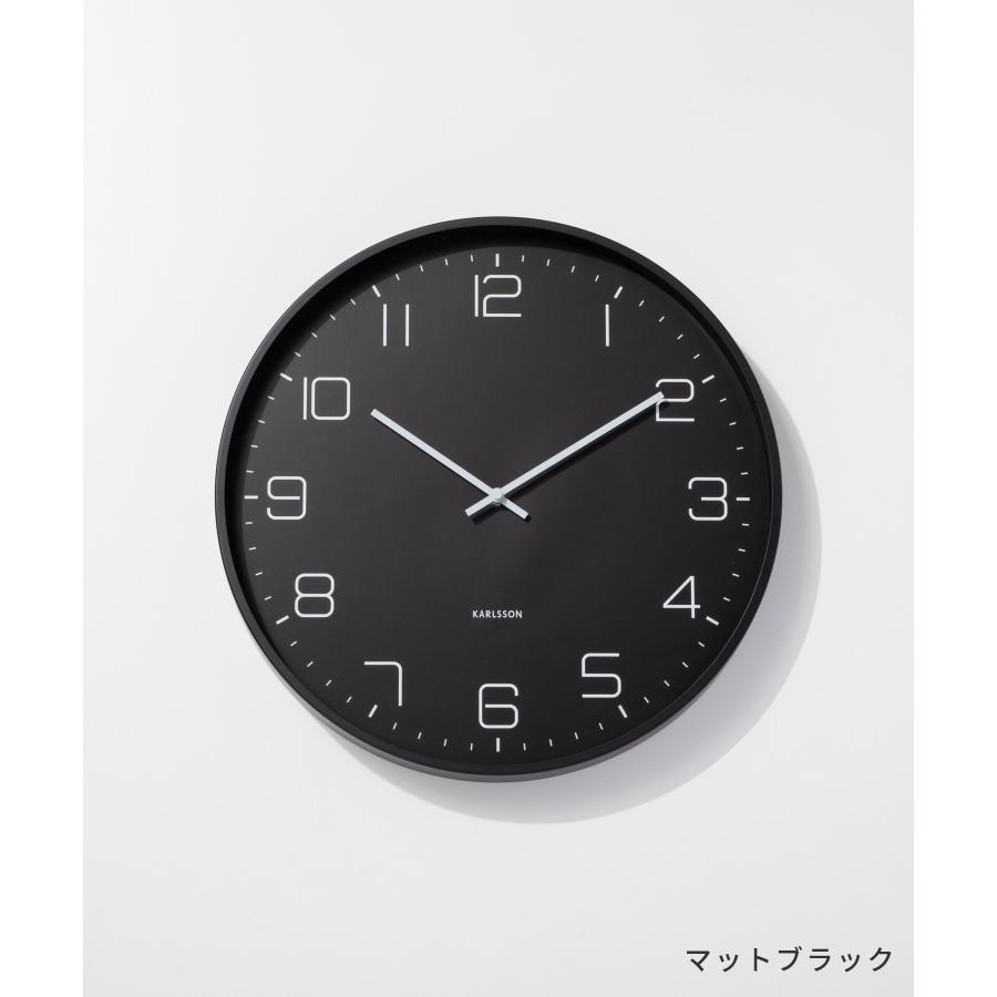 カールソン KARLSSON Wall clock Lofty KA5751BK KA5751WH ロフティ 直径40cm ユニセックス 時計 掛け時計 爆買 | Karlsson | 08