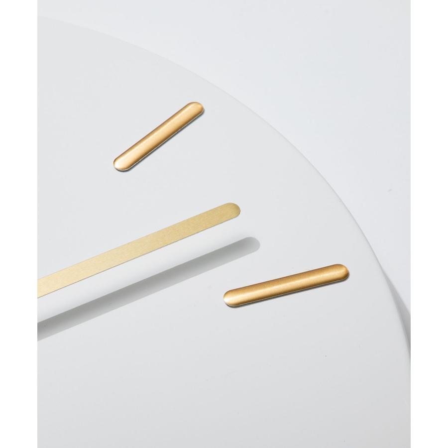 カールソン KARLSSON Wall clock Charm black steel with gold battons KA5716BK KA5716WH チャーム 直径45cm ユニセックス 時計 掛け時計