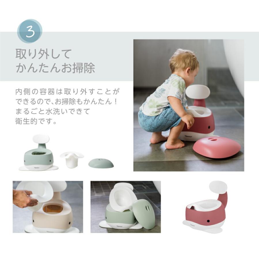 日本初上陸 キンズグート KINDSGUT おまる くじら POTTY ポッティ トイトレ トイレトレーニング 水洗い 補助便座 滑り止め かんたんお掃除 幼児 爆買_4