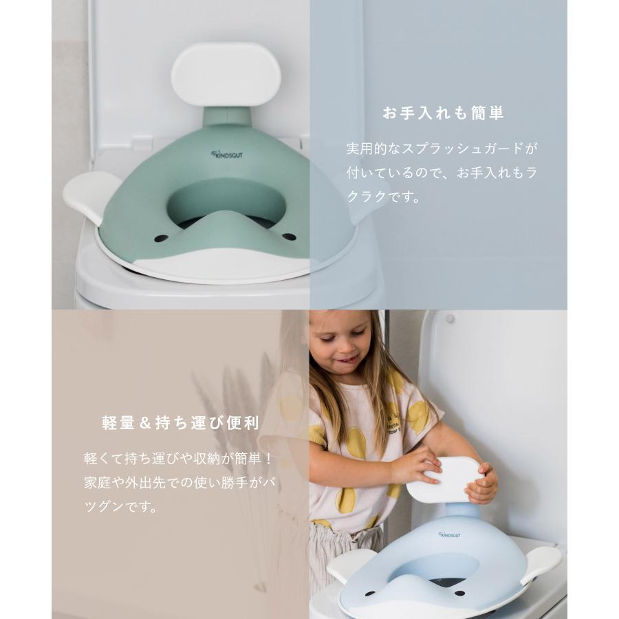 日本初上陸 正規販売代理店 キンズグート KINDSGUT くじらのトイレトレーニングシート Toilettenaufsatz Wal トイレッテンアウフザッツ ヴァル トイトレ 爆買_12
