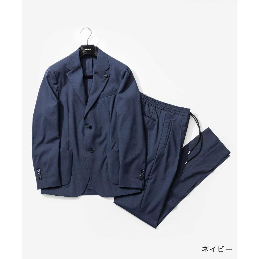 LARDINI（ラルディーニ） サマーウール グレンチェック スーツ