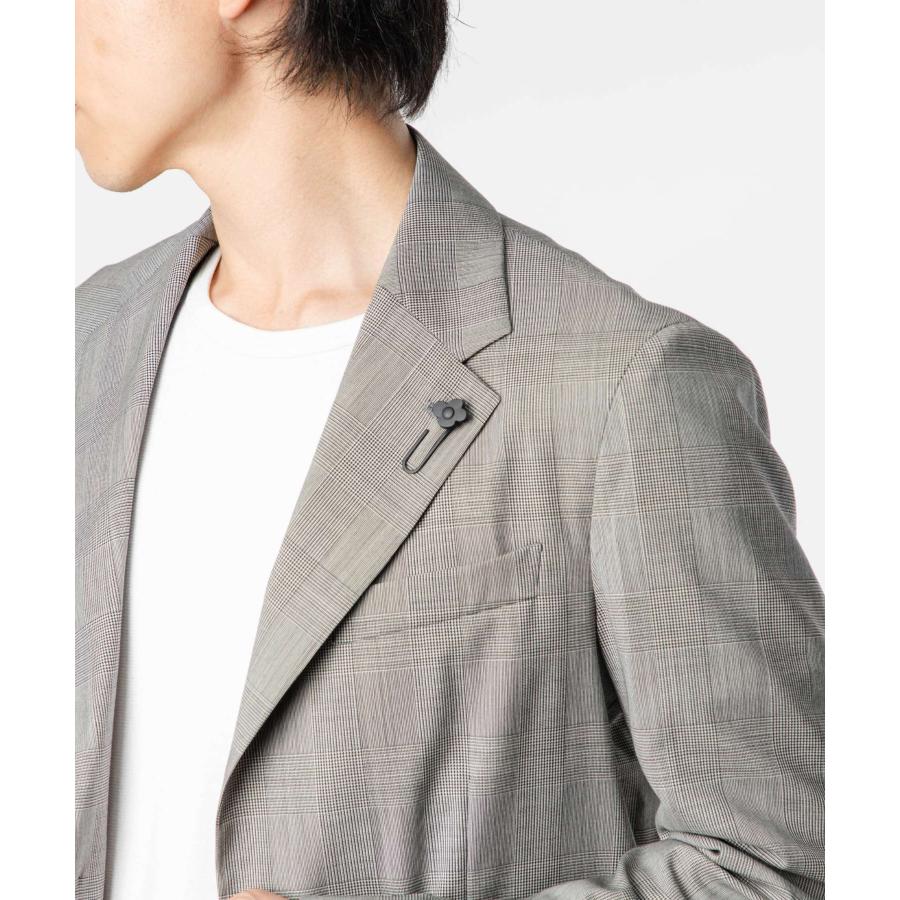 LARDINI（ラルディーニ） サマーウール グレンチェック スーツ