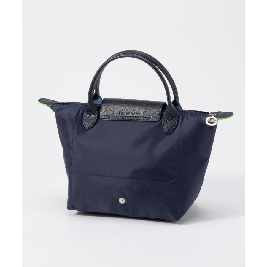 LONGCHAMP(ロンシャン) ショルダーバッグ ル・プリアージュオリジナル ブルーグリーン×ダークブラウン 折りたたみ レザー LONGCHAMP（ロンシャン） LONGCHAMP Le Pliage Green ル プリアージュ