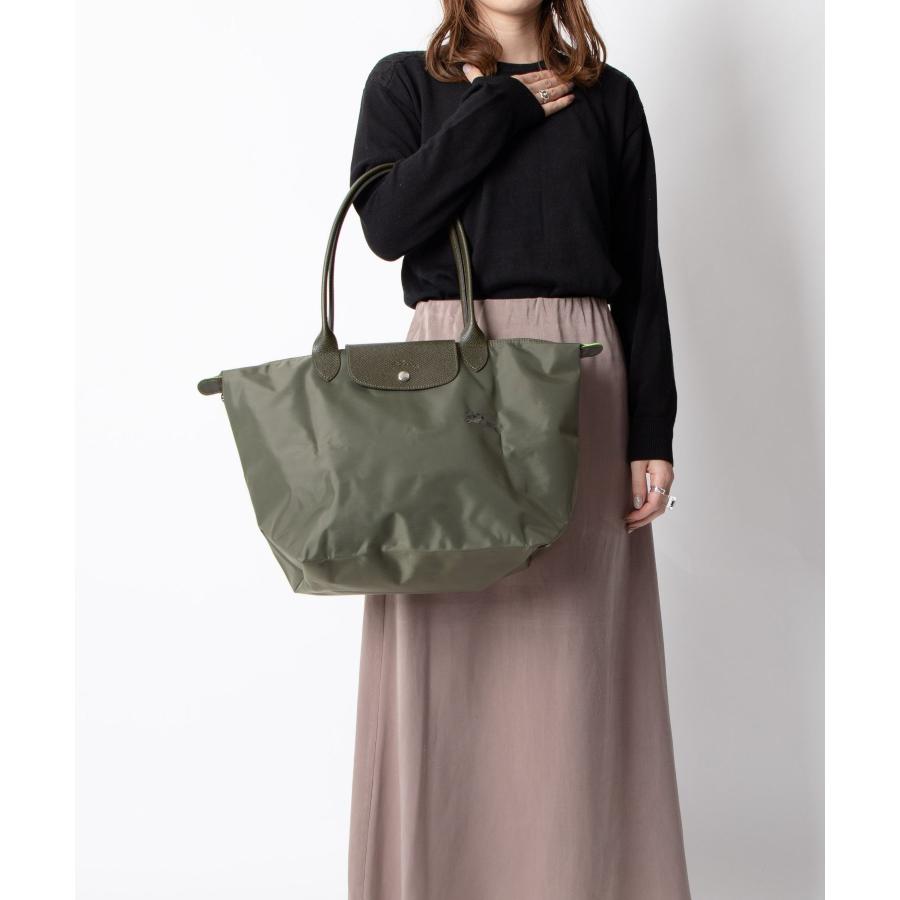 LONGCHAMP プリアージュ®️グリーン トートバッグ L コニャック LONGCHAMP（ロンシャン） LONGCHAMP Le Pliage Green ル プリアージュ